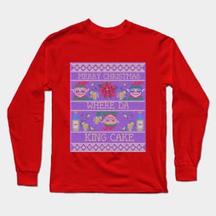 NEW ORLEANS CHRISTMAS SHIRT Long Sleeve T-Shirt